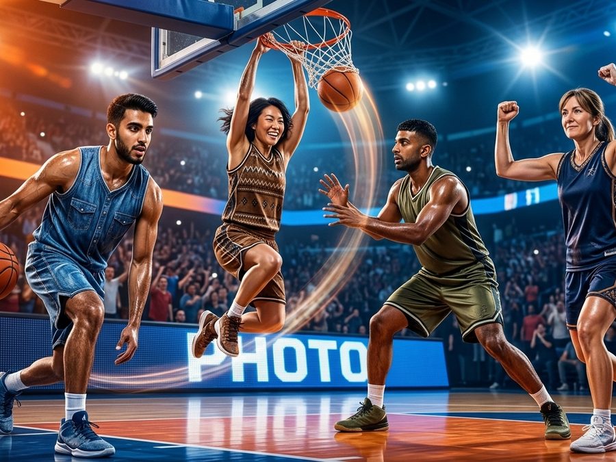 Exemple de thème IA : sport et basket
